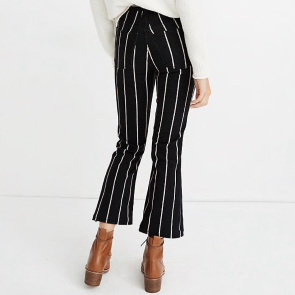 Madewell Cali Demi-Boot in Elsie Stripe